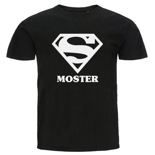 T-shirt - Super moster Black Storlek M