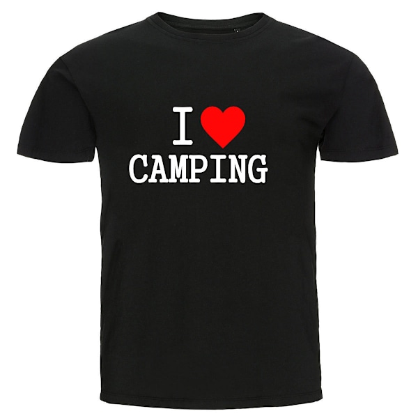 T-shirt - I Love Camping L