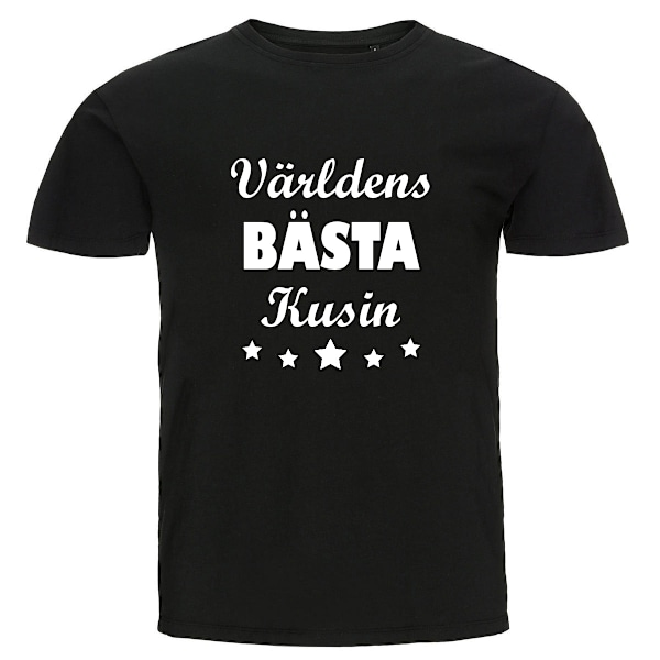 T-shirt - Världens bästa kusin XL
