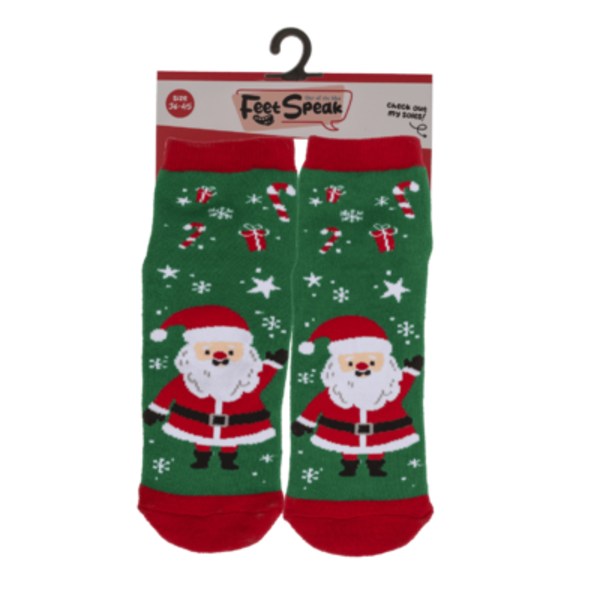 Strumpa med tomte, Merry Xmas one size