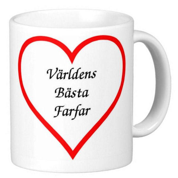 Mugg - Världens bästa farfar