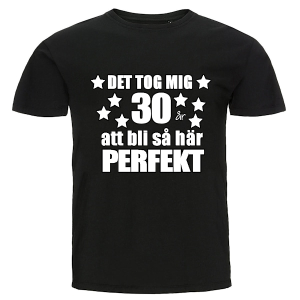 T-shirt - Det tog mig 30 år att bli så här perfekt 4XL