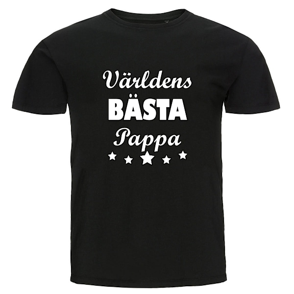 T-shirt - Världens bästa pappa 3XL