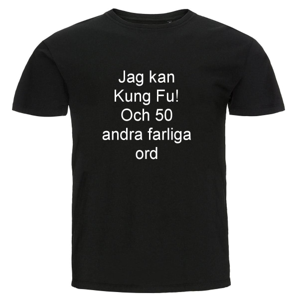 T-shirt - Kung Fu Black XXL