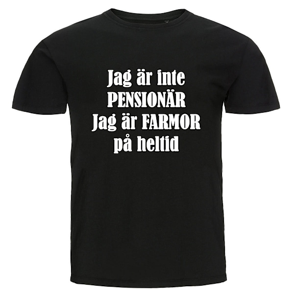 T-shirt - Jag är inte pensionär, Farmor L