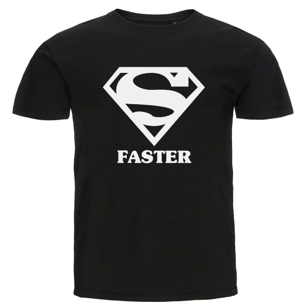 T-shirt - Super faster Black Storlek XL