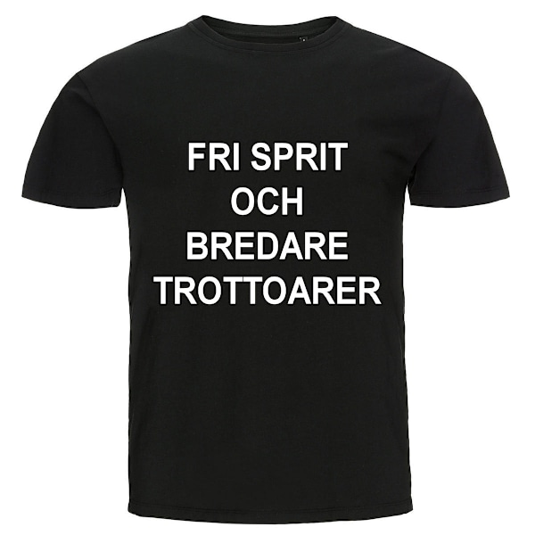 T-shirt - Fri sprit och bredare trottoarer S