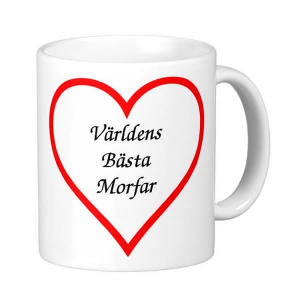 Mugg - Världens bästa morfar