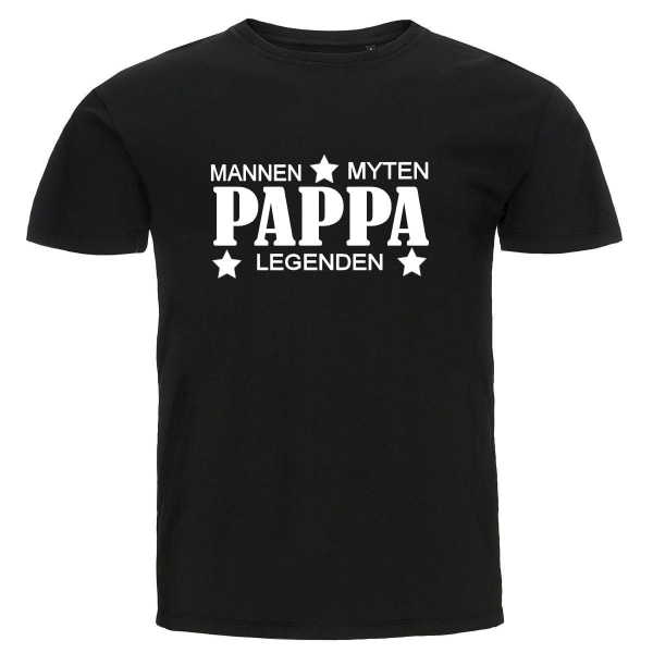T-shirt - Pappa - Mannen, myten, legenden L