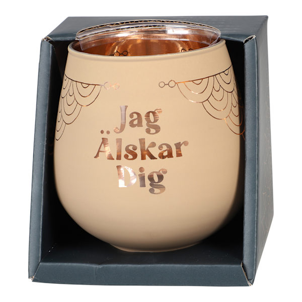 Ljuslykta i spegelglas, Jag älskar dig