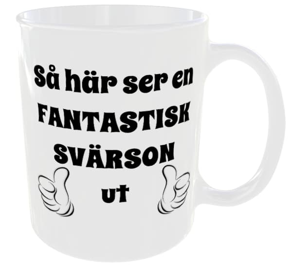 Mugg - Så här ser en fantastisk svärson ut