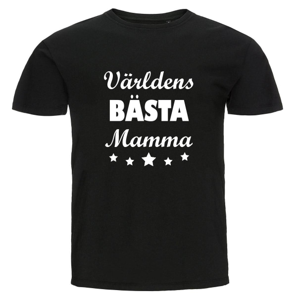 T-shirt - Världens bästa mamma 4XL