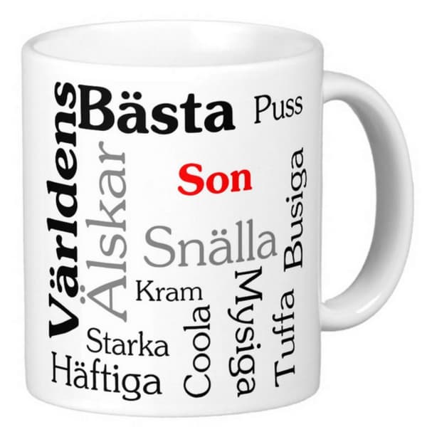 Mugg - Världens bästa son
