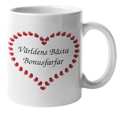 Mugg - Världens bästa bonusfarfar