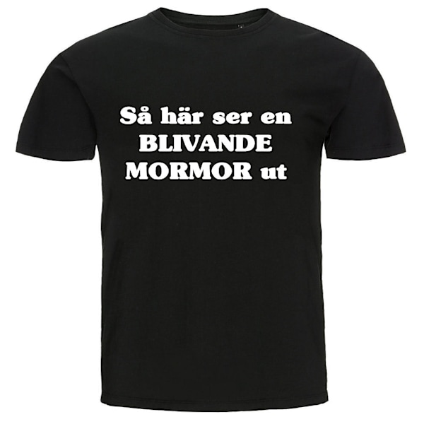 T-shirt - Så här ser en blivande mormor ut 4XL