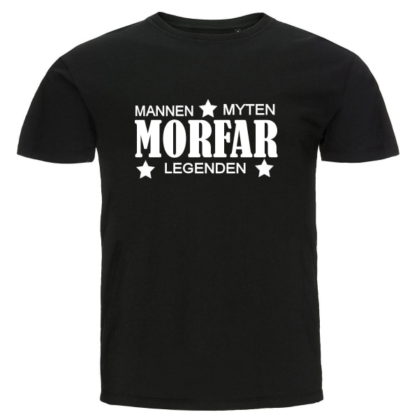 T-shirt - Morfar - Mannen, myten, legenden S