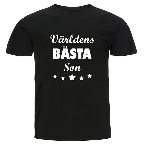 T-shirt - Världens bästa son M