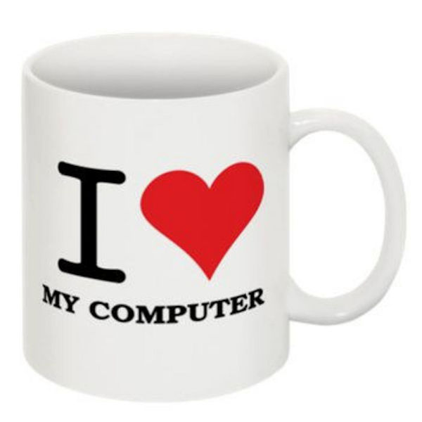 Mugg - I Love My Computer
