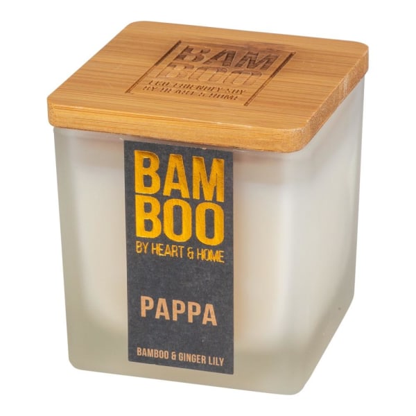 Doftljus Bamboo, Pappa