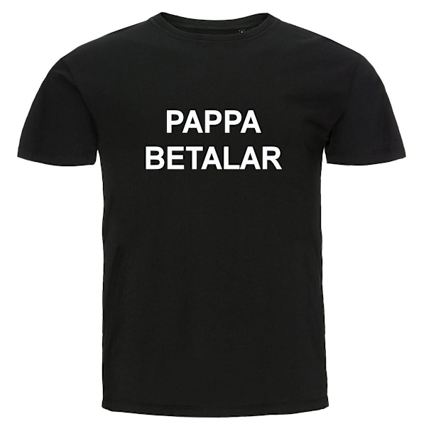 T-shirt - Pappa betalar S