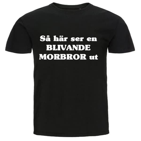 T-shirt - Så här ser en blivande morbror ut M