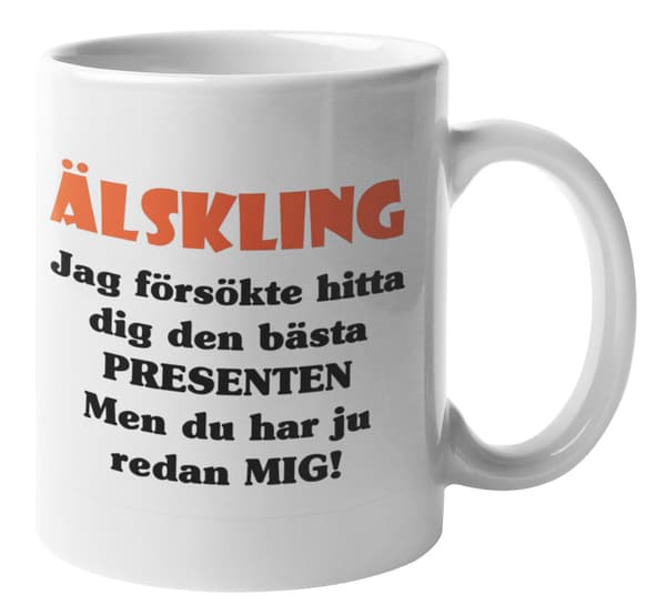 Mugg - Älskling presenten