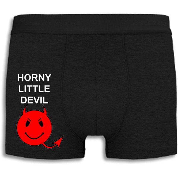 Boxershorts - Horny little devil Black S