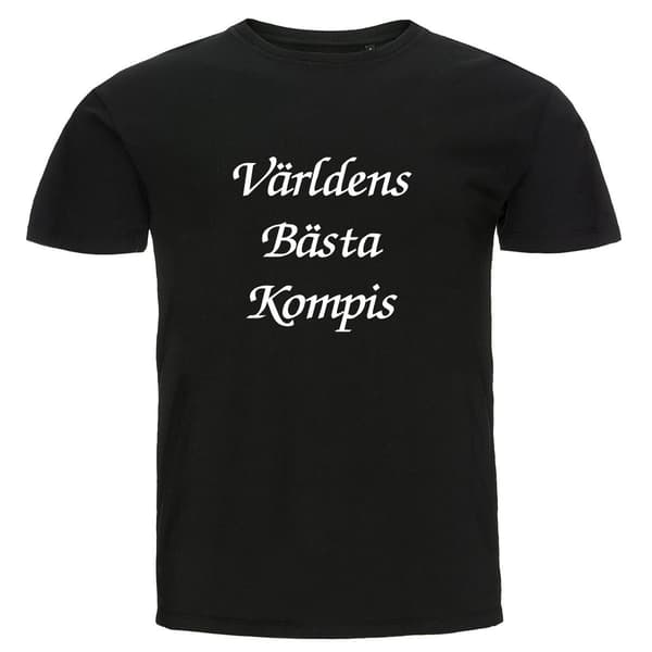T-shirt - Världens bästa kompis S