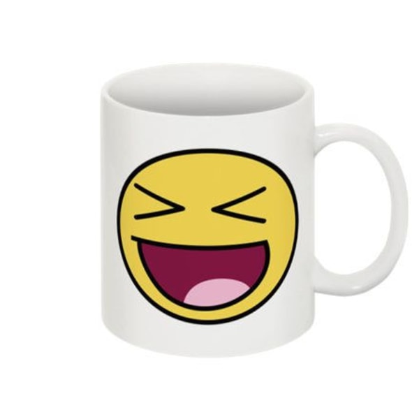 Mugg - Smiley enormt lycklig