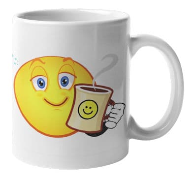 Mugg - Emoji, Coffee