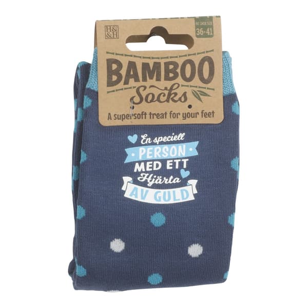 Bambustrumpa Speciell person (Dam) one size