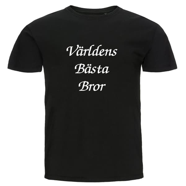 T-shirt - Världens bästa bror XL