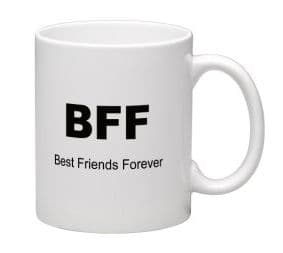 Mugg - BFF, Best Friends Forever