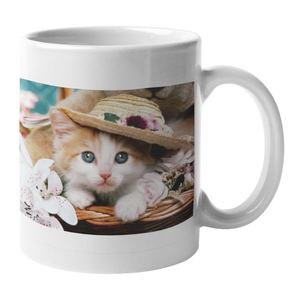 Mugg - Katt med hatt
