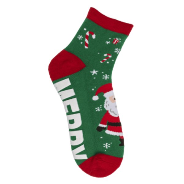 Strumpa med tomte, Merry Xmas one size