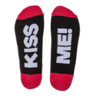 Strumpa med text, Kiss Me one size