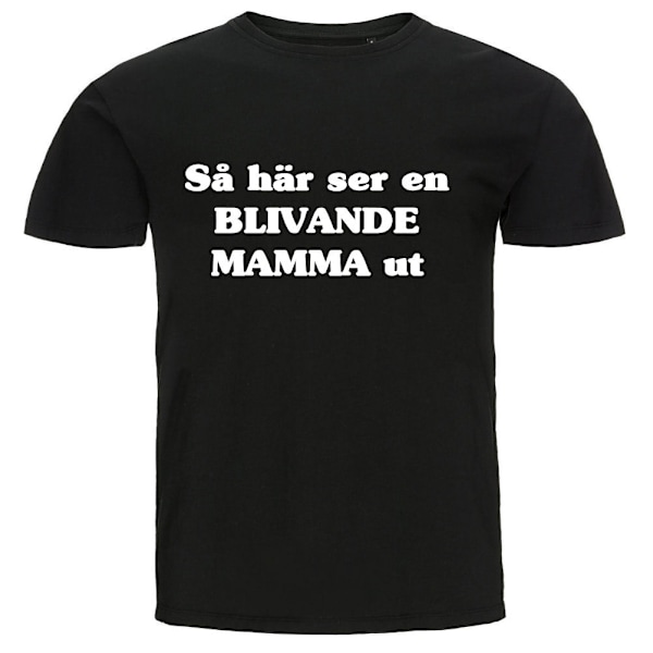 T-shirt - Så här ser en blivande mamma ut S