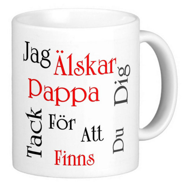 Mugg - Jag älskar dig pappa