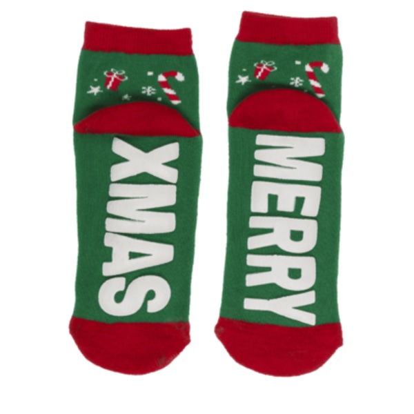 Strumpa med tomte, Merry Xmas one size