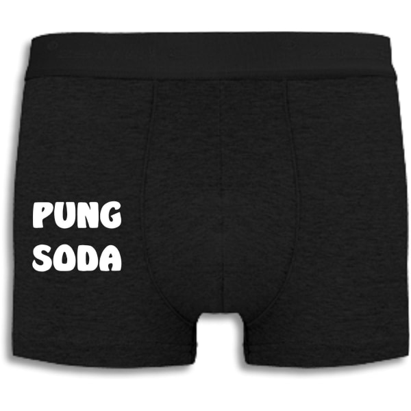 Boxershorts - Pungsoda Black S