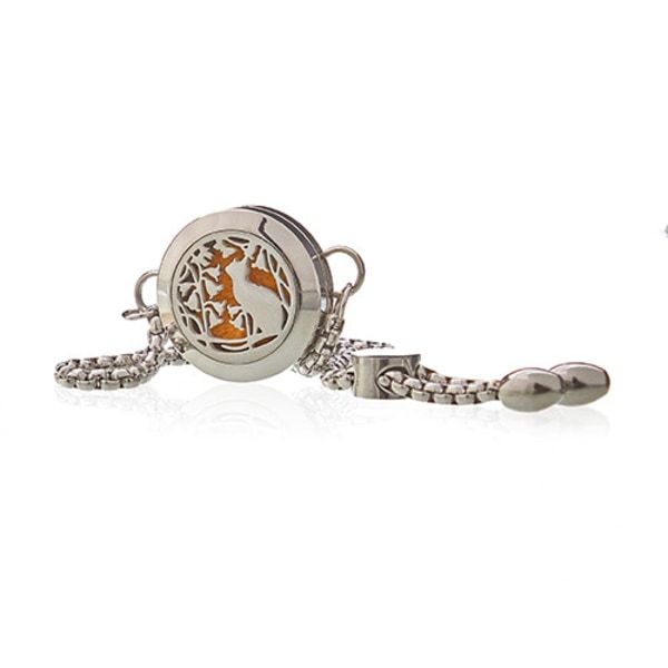 Halsband Aromadiffuser - Cat and Flowers