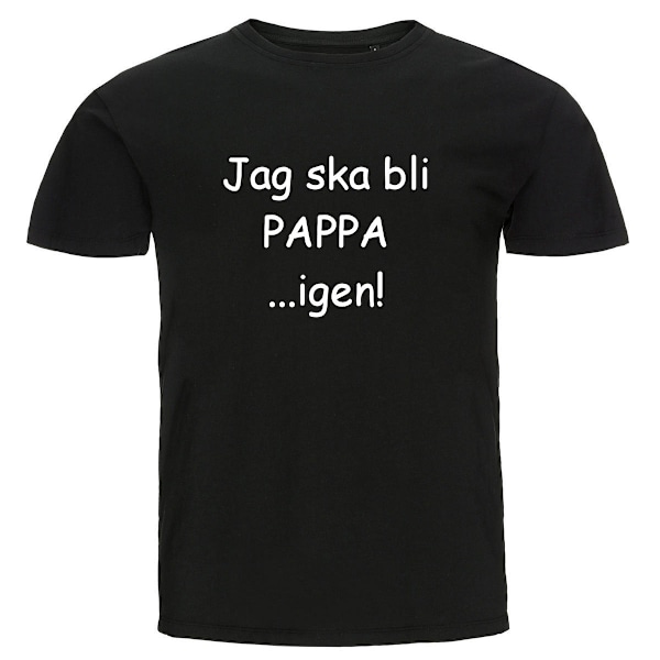 T-shirt - Jag ska bli pappa...igen! 4XL