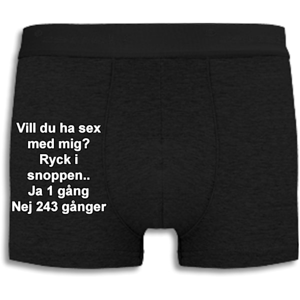 Boxershorts - Vill du ha sex med mig? L