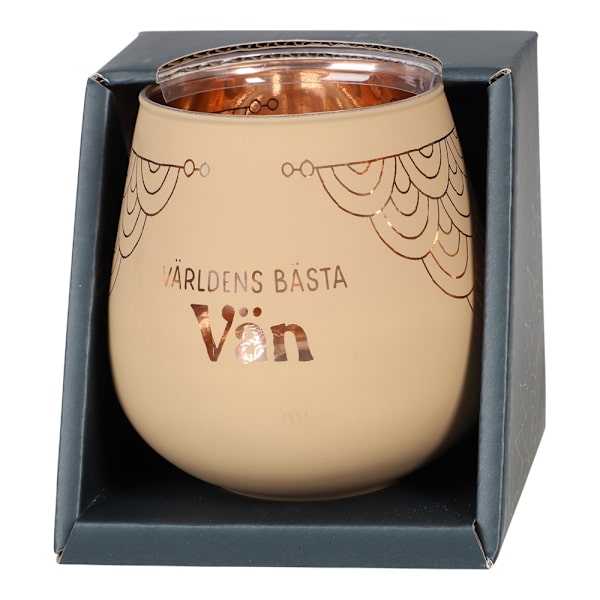 Ljuslykta i spegelglas, Vän