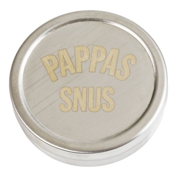 Snusdosa - Pappas snus