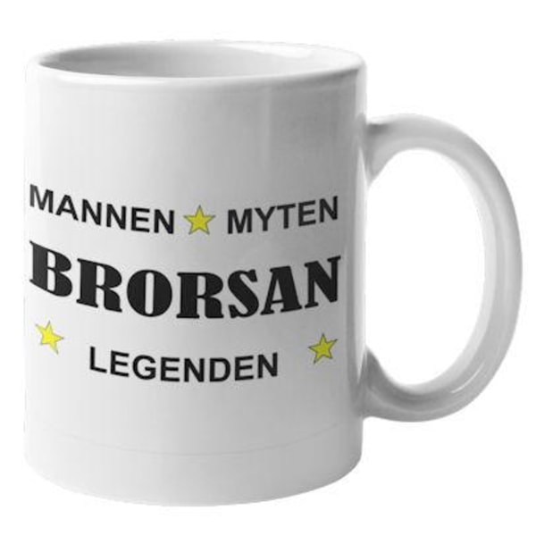 Mugg - Brorsan -  Mannen, myten, legenden