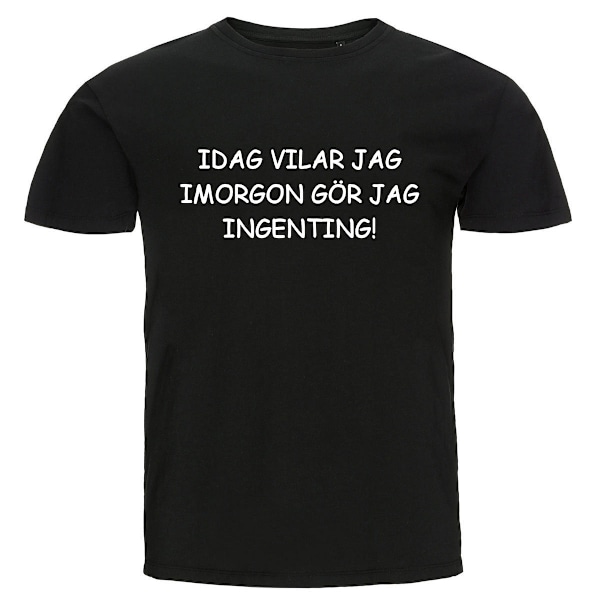 T-shirt - Idag vilar jag M