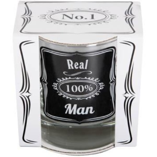 Whisky glas - 100% Real man