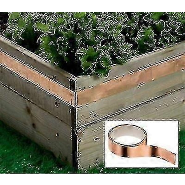 Kobbertape mot snegler - 10 mm bred - 20 m rull - xindaren