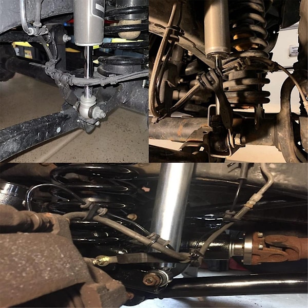 1101255 Främre Bromsledningsankare Bromsslangfäste Separator Kompatibel med Wrangler JK JL 2007-2023 2 4 Dörrar-xindaren